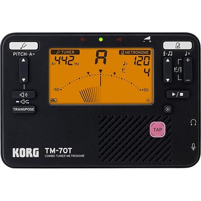 KORG TM70 TunerMetronome Black