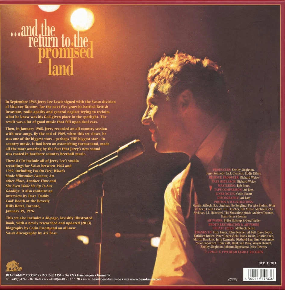 Jerry Lee Lewis - The Locust Years (8-CD Deluxe Box Set) - Rock & Roll - Bild 2 von 4