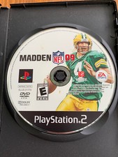 Madden NFL 09 PS2 Game Sony PlayStation 2 Disc Only Tested EA Sports Football