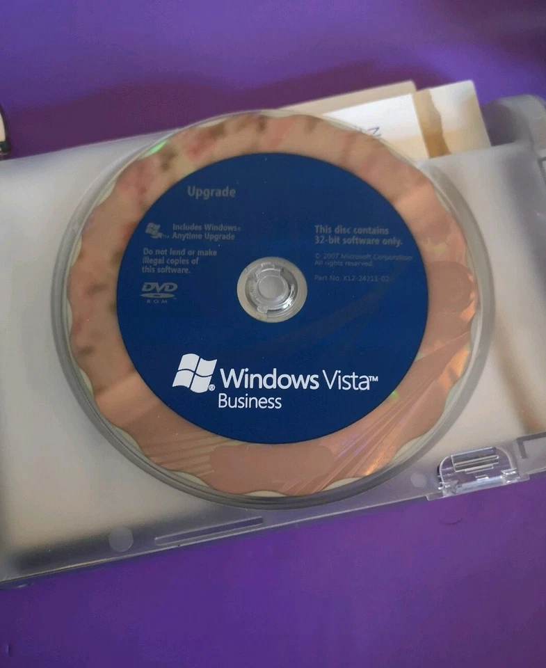 CLAVE DE PRODUCTO MINORISTA GENUINA ACTUALIZACIÓN EMPRESARIAL DE 32 BITS Foto 3 de 4