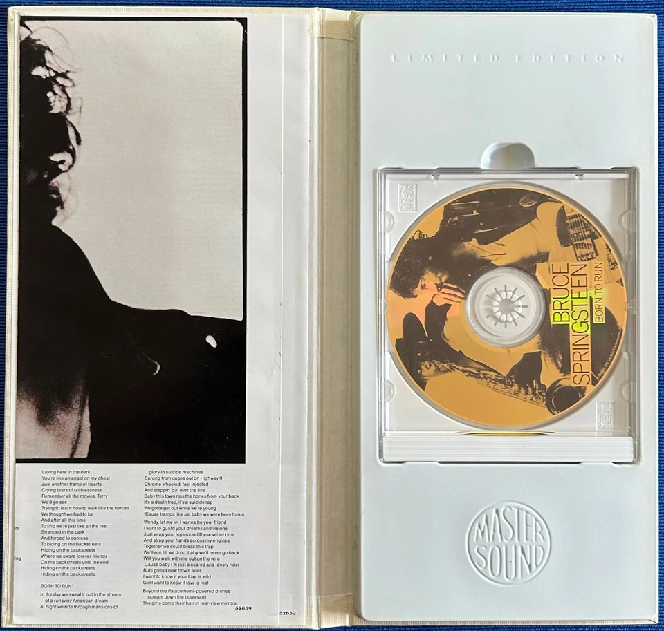 MASTERSOUND - Bruce Springsteen - BORN TO RUN - 24k Gold CD - Longbox - CK 52859 - Bild 3 von 4