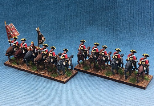 15 mm SYW Guerra de los Siete Años WGS pintado cuarto caballo británico BB18 - Imagen 5 de 10
