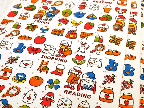 Japanese Vintage! Lot of 11 Paper bag shopping bag cute nostalgic pop showa era - Picture 7 of 18