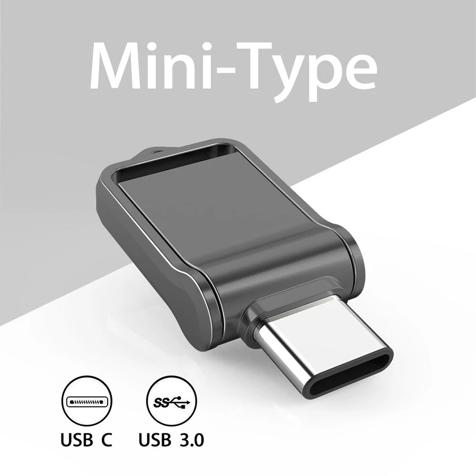 64G 2 in 1 OTG Dual Type C USB 3.0 Flash Drive Metal Dual Drive Memory Stick Lot - Image 4 of 4