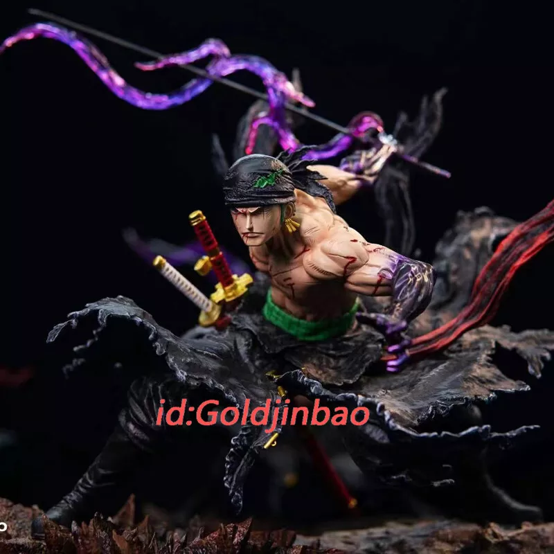 IU Studio One Piece Roronoa Zoro Resin Model 1/4 Scale In Stock H49cm Anime