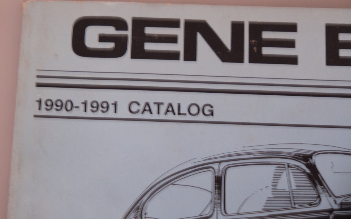 Gene Berg 90-91 Catalog: Quality Parts & Technical Manual Type 1,2
