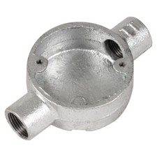 10 x DETA TTE Through Box - 25mm Conduit fittings DT22125G (BOX OF 10) job lot