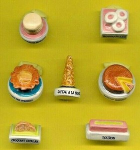 Feves Gourmandises Pyreneennes Serie Complete Ref G87 Gateaux Patisseries Ebay