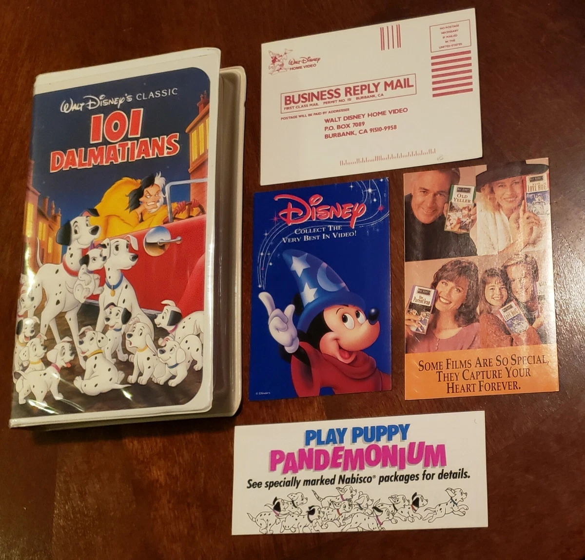 101 Dalmatians VHS Dalmatian, 101 Dalmatians, Disney