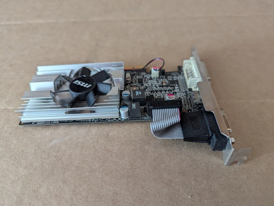 MSI GLOBAL R6450 PCI VGA/DVI/HDMI 1 GB VIDEO CARD - Image 4 of 4