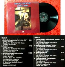 LP Franz Grothe: Jubiläums-Edition (MPS 0068.193) D 1978