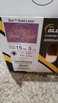 900 Global Zen Gold Label Bowling Ball 1st Quality | 15 Pounds
