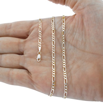 14K White Gold Solid 2.5mm-7.5mm 