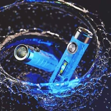 Aurora A7 G4 Keychain Flashlight, USB C Rechargeable Max 650 High Lum...