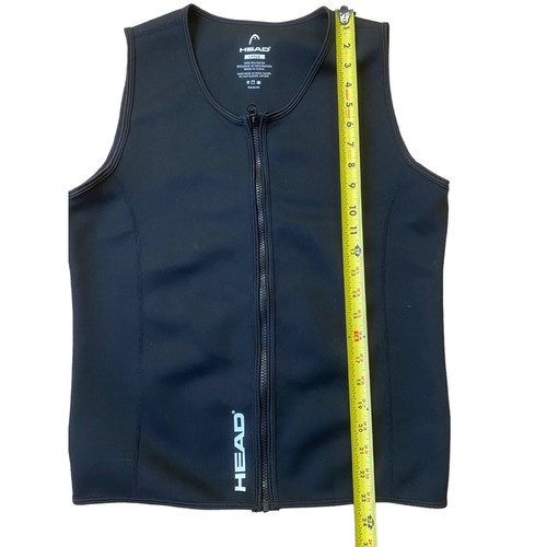Head Neophane Slimming Vest Womens Large Full Zip Solid Athletic Gear Sleeveless - Picture 6 of 6