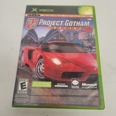 Xbox Project Gotham Racing 2 / Xbox Live Arcade Microsoft Xbox No Manual 2 Games