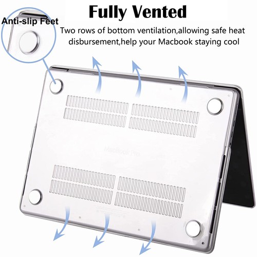 For Macbook Pro 14 16 Inch Hard Case & Keyboard & Screen Protector A2442 A2485 - Picture 22 of 24