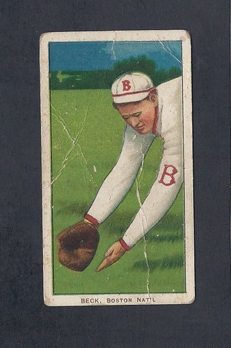 Fred Beck 1909 T206 Piedmont 350 card