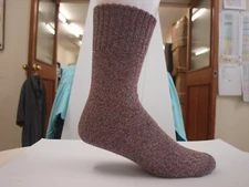 2 Pair Extra Thick Bamboo Charcoal Hiking Socks Men & Women's Naturally Organic 