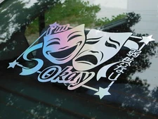 I'm Okay V1 Windshield Rear Window Decal Car Sticker Banner JDM Vinyl Graphics