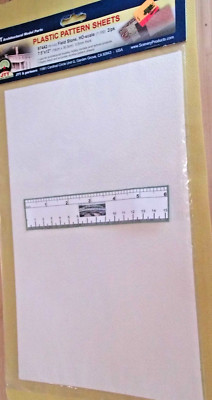 JTT Model HO #97442 Patterned Plastic Field Stone Sheets (2) 7 1/2 x 12''
