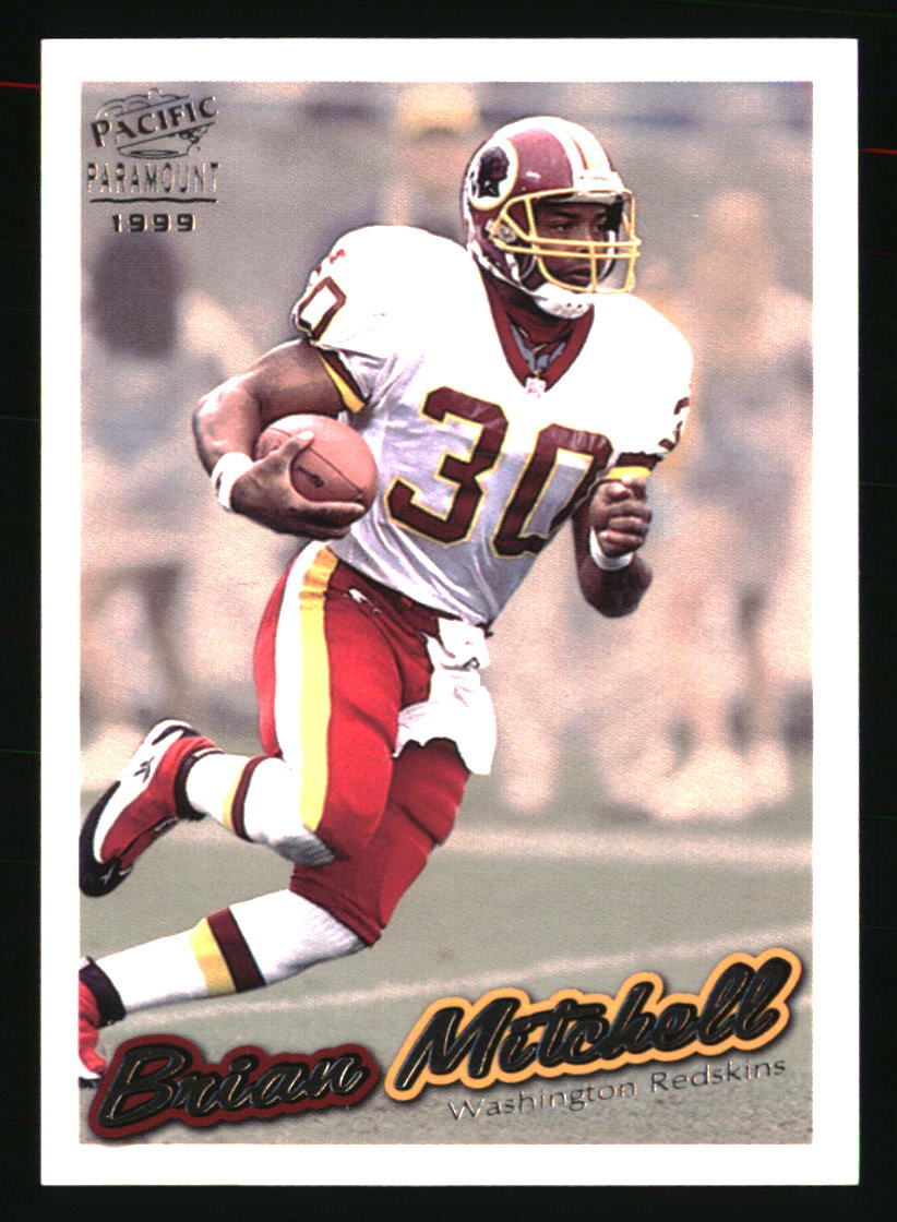 Brian Mitchell 1999 Pacific Paramount #249 FOOTBALL Card