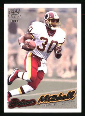 Brian Mitchell 1999 Pacific Paramount #249 FOOTBALL Card
