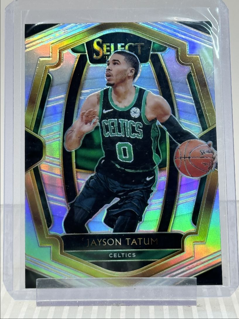 JAYSON TATUM 2018-19 SELECT PREMIER LEVEL SILVER PRIZM CELTICS Q2620