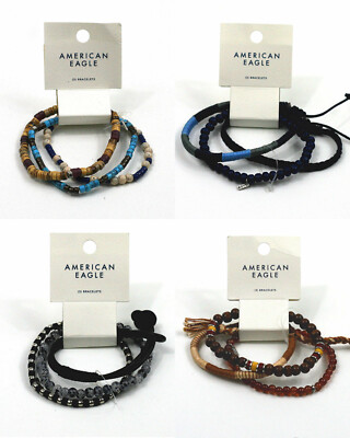 American Eagle 3 Pack Bracelets One Size