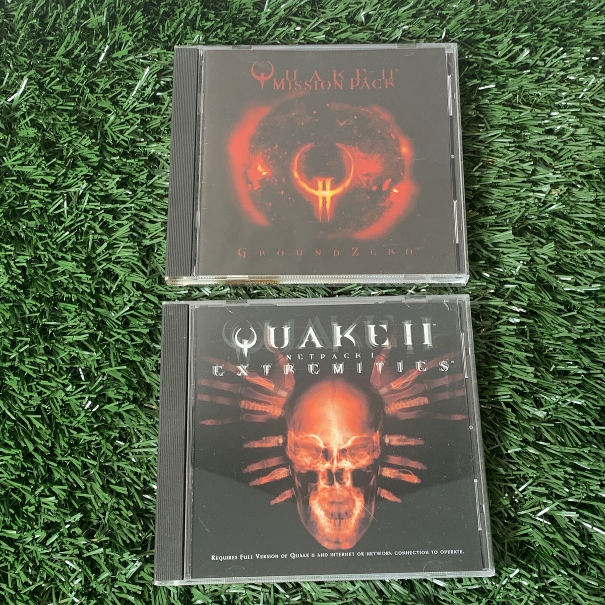 Quake Pcbox Quake Ii Netpack I Extremities 1998 Windows Box Cover