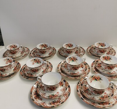 Anzae Bros Tasse und Untertassen Trio X 10 Set Konvolut 