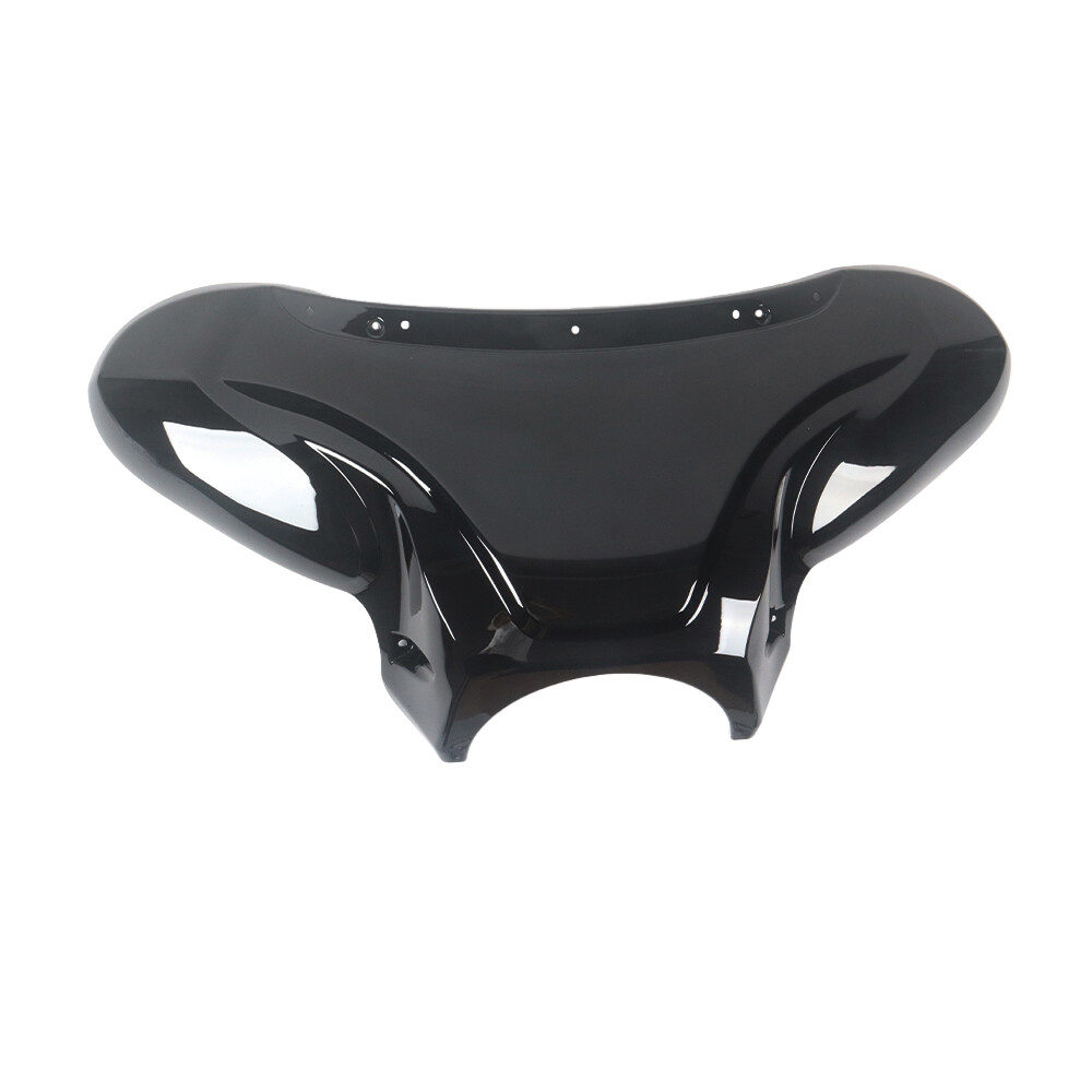 SIKUAI Front Outer Batwing Kuip Cowl, Motorfiets Outer Bat Wing Front Upper Front Kuip Cowl Neus Hoofd Voor Harley-Davidson Road King Softail Fatboy, Mat Zwart SIKUAI Front Outer Batwing Kuip Cowl, Motorfiets Outer Bat Wing Front Upper Front Kuip Cowl Neus Hoofd Voor Harley-Davidson Road King Softail Fatboy, Mat Zwart
