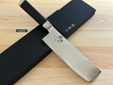 KAI Seki MAGOROKU AE5206 Kitchen Nakiri Knife 165mm 6.5" VG-10 Damascus Japan