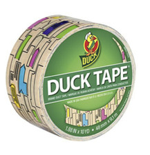 Duck Tape Brand Printed Patterned Duct Tape, Skyline Design, 1.88" X 10 Yards