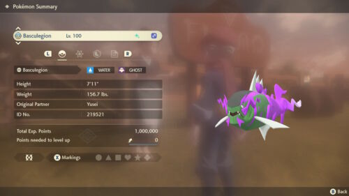 🌈Basculin Maschio Shiny Alpha Hisuian Basculegion 6IV🌈Legends Arceus (💯Legale) - Foto 47 di 61