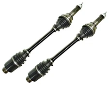 2 New Middle ATV Axle Left Right Fit 2010-2016 Polaris Ranger 800 6x6