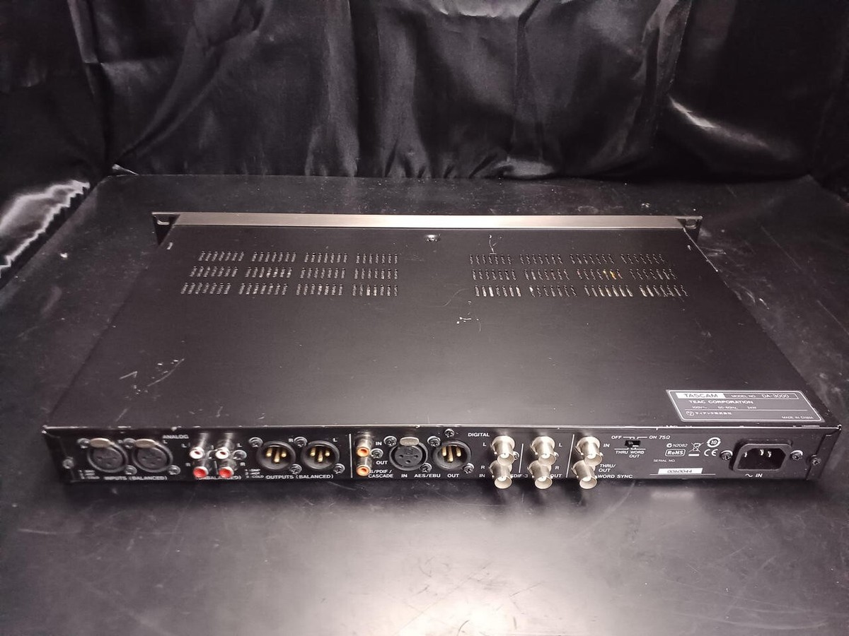Tascam DA-3000 Master Recorder AD/DA Converter High Sampling | eBay