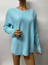Womens XL Blue Pullover Sweatshirt Sweater