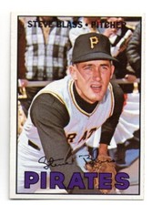1967 Topps Steve Blass Card High #562 Pittsburgh Pirates NM VINTAGE 1960S