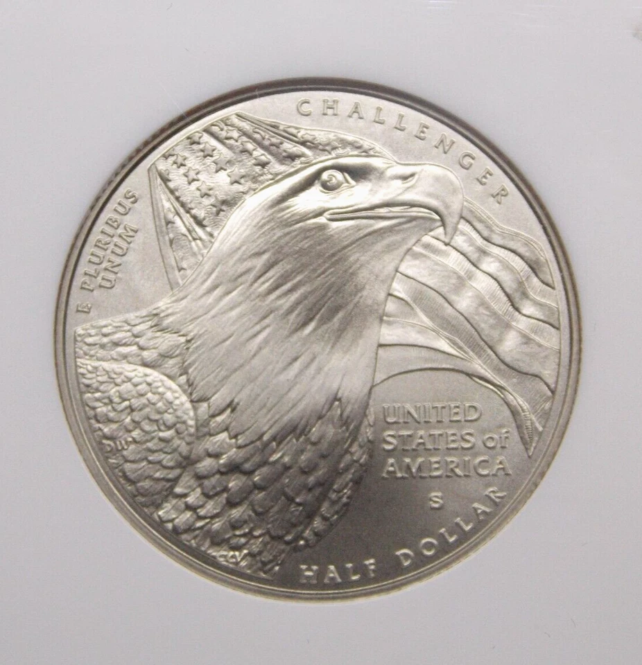 2008 "S" Commemorative *BALD EAGLE* Half Dollar 50c NGC MS70 #261 ECC&C, Inc. - Image 2 of 4