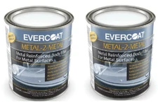 Evercoat 889 Metal 2 Metal reinforced body filler for Metal Surfaces (2 Pack)