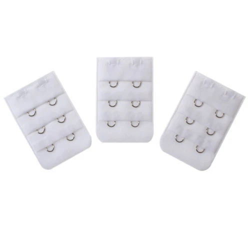 2 Hooks Ladies Bra Extender Bra Extension Strap Underwear Strapless x 3 - Picture 3 of 5