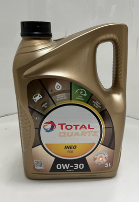(12,78 /Liter) Total Motoröl Quartz Ineo FDE 0W30 5 Liter ACEA C2 Ford M2C950-A
