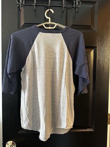 Vintage Dan Fogelberg Tshirt 3/4 Arm blau/grau Tour Shirt Musik The Innocent Age - Bild 4 von 7