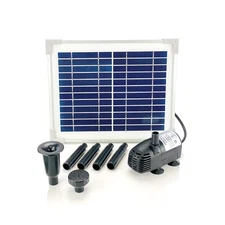 5w Solar Water Pump Kit Dc Brushless Submersible Water Pump 124 Gph With 12v 5w