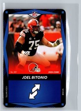 2024 UNO Elite Core Edition - Blue #021 Joel Bitonio Cleveland Browns