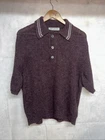 Men’s Our Legacy Alpaca Wool Traditional Polo.