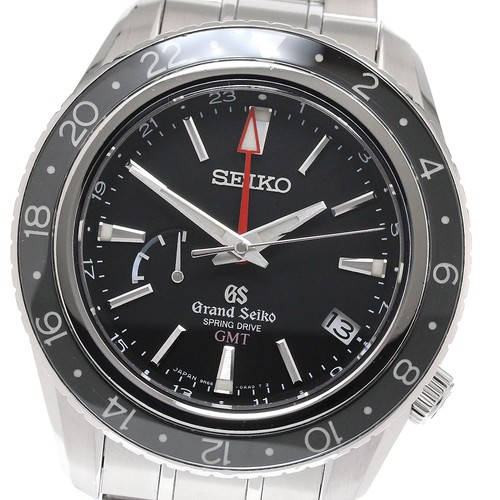 SEIKO Grand Seiko GMT SBGE001 Power reserve date Spring drive ...