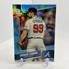 2024 Topps Big League Wrapped Redemption Spencer Strider Blue /75