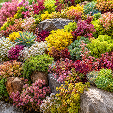 🌿 200+ SEDUM MIX SEEDS | PERENNIAL GROUND COVER DROUGHT